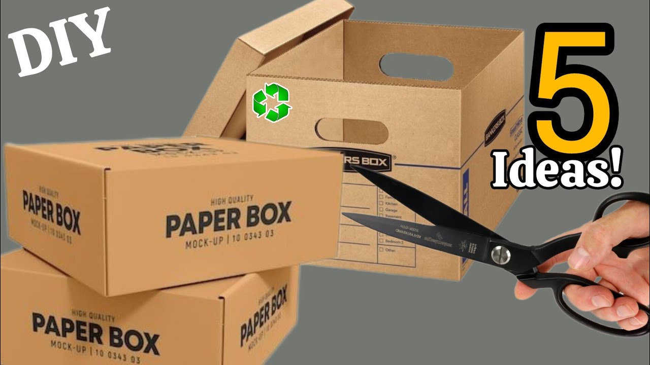 Transforming Cardboard: 5 DIY Organizers for Storage That Will Amaze You !! SUPERB DIY Recycle#2024