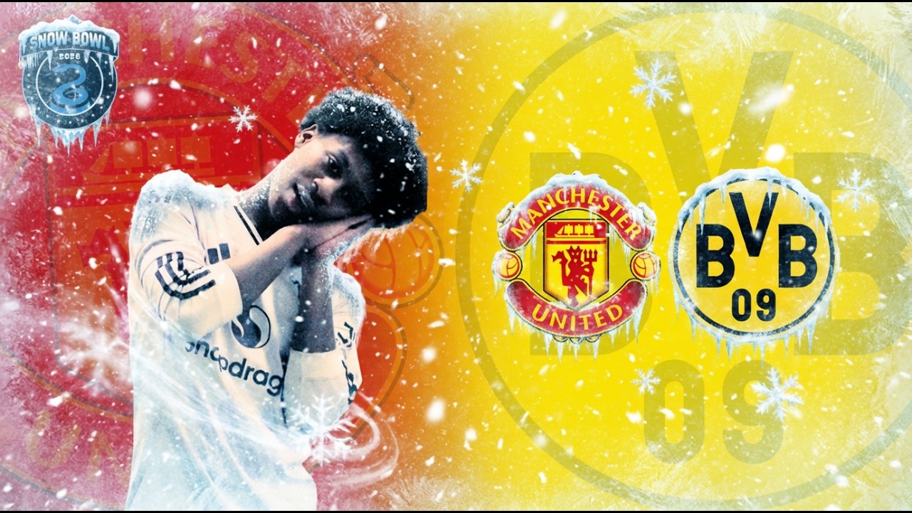 Snow Bowl | Manchester United vs. Borussia Dortmund | U-15 Semi-Finals | Full Match Highlights