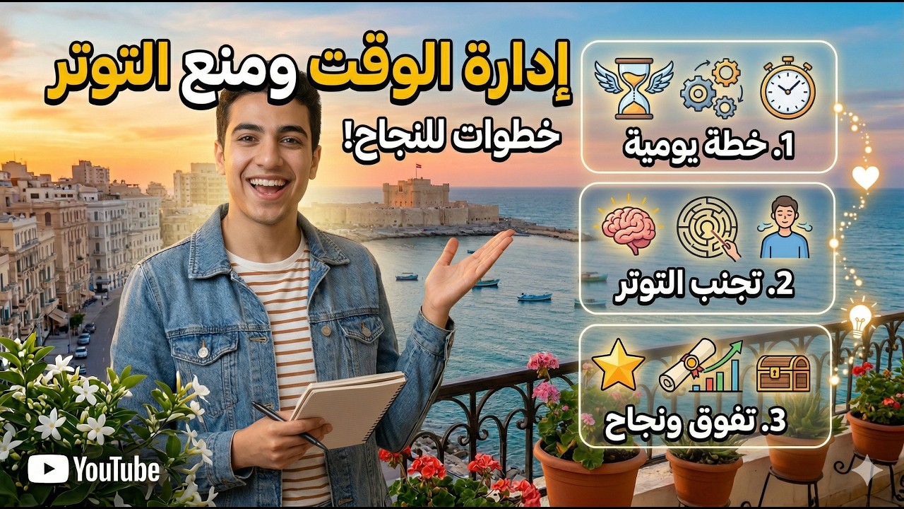 إدارة الوقت ومنع التوتر