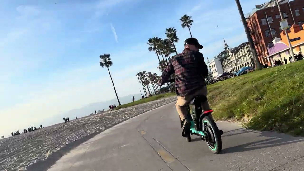 Washington Ave to Rose Park on Venice Bike Path, Valentines Day 2026
