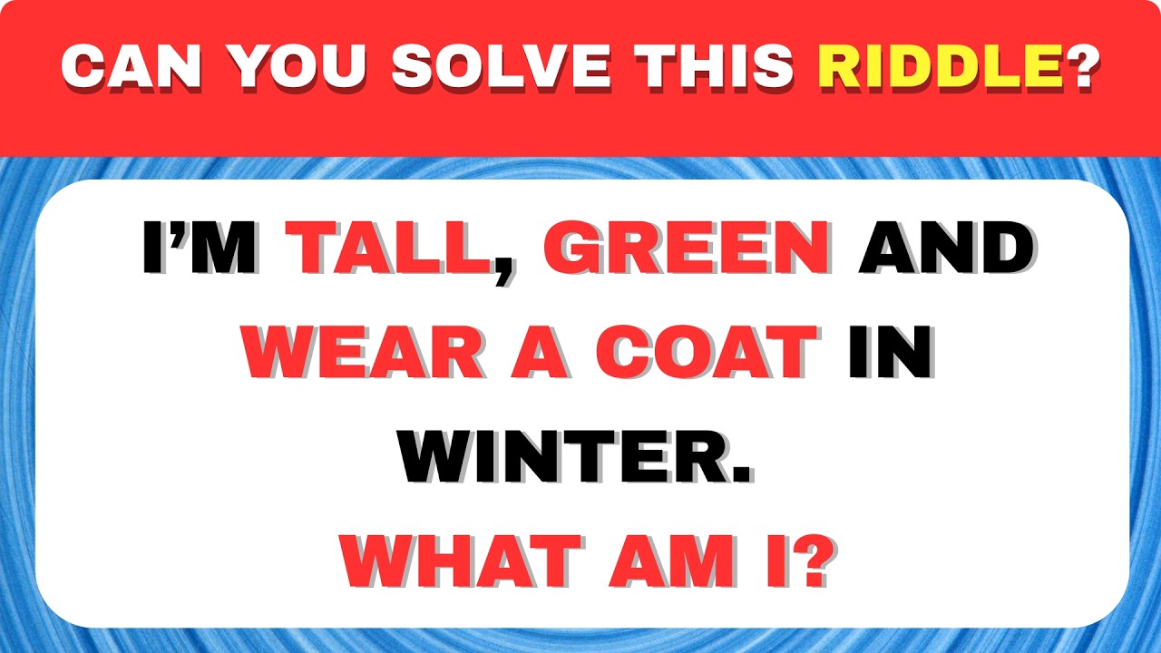 Riddle Quiz | Only Smart People Can Solve These 20 Riddles 😱