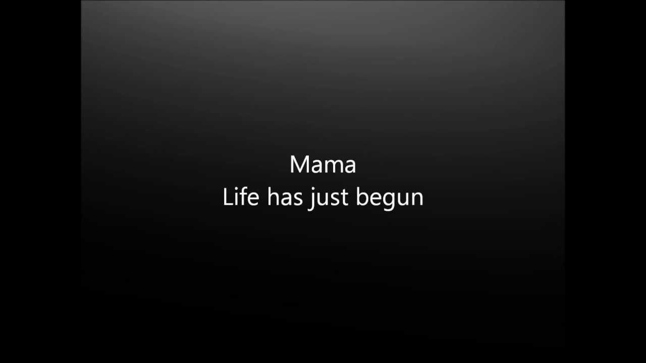 Bohemian Rhapsody - Queen- Lyrics
