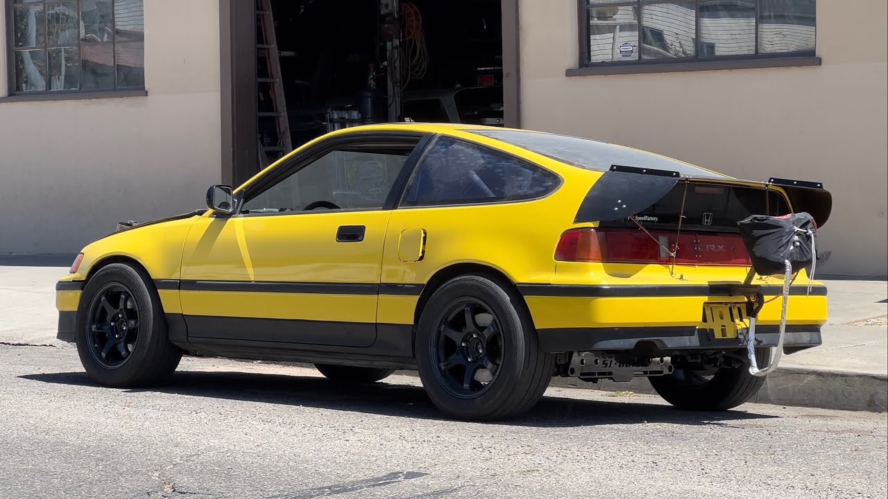 Mikes Turbo AWD CRX build highlights