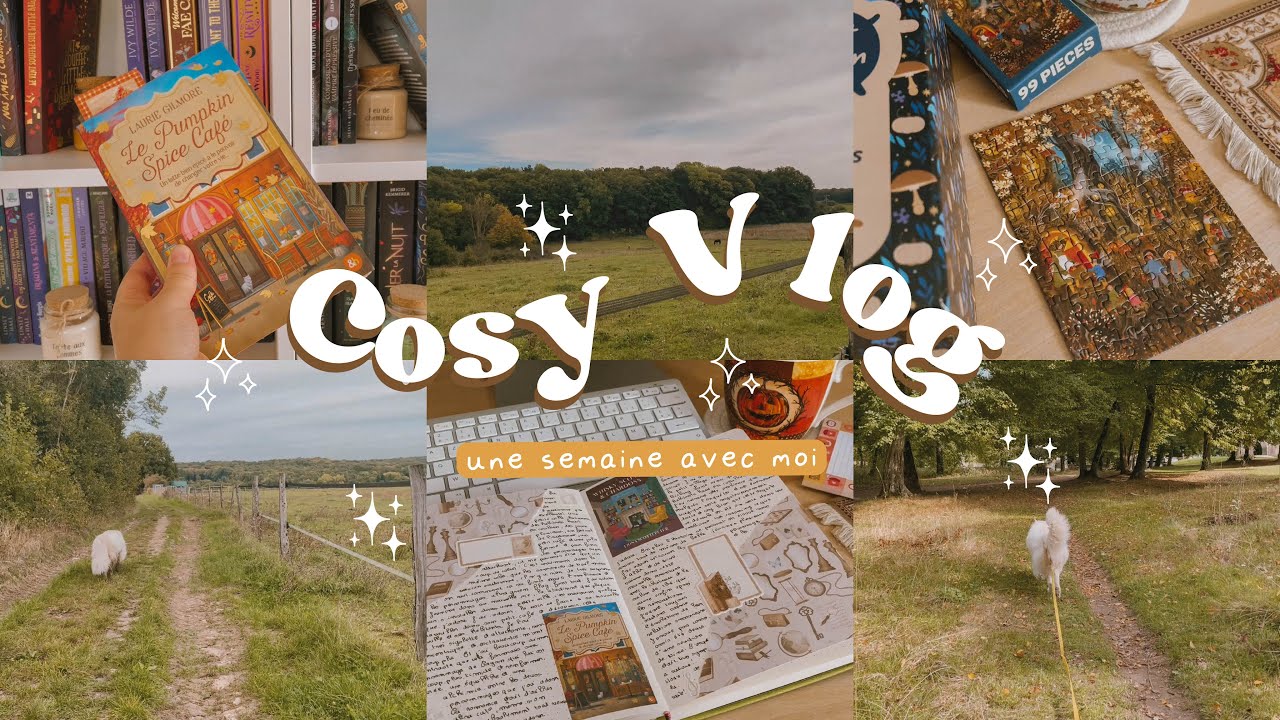 Préparation de la collection d'Halloween, book haul et réceptions 👻 🦊 Cosy Vlog
