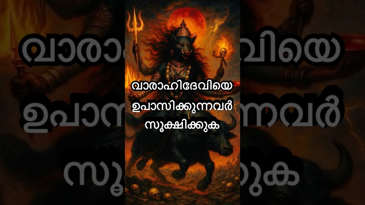 വാരാഹി ദേവിയെ ഉപാസിക്കുന്നവർ സൂക്ഷിക്കുക #yogiandyathra #varahi