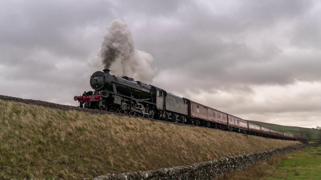 Steamchasers THE SETTLE CARLISLE THUNDERER II  5th March 2019