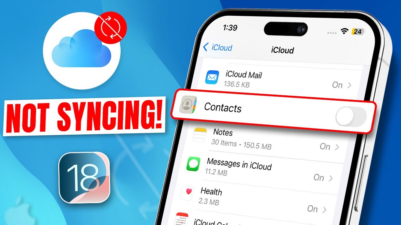 How To Solve iPhone Contacts Not Syncing To iCloud | Fix iCloud Contacts Sync Issue