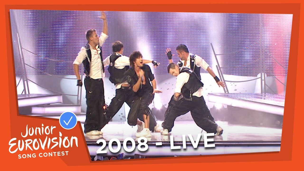 Dima Bilan at the 2008 Junior Eurovision Song Contest - interval Act