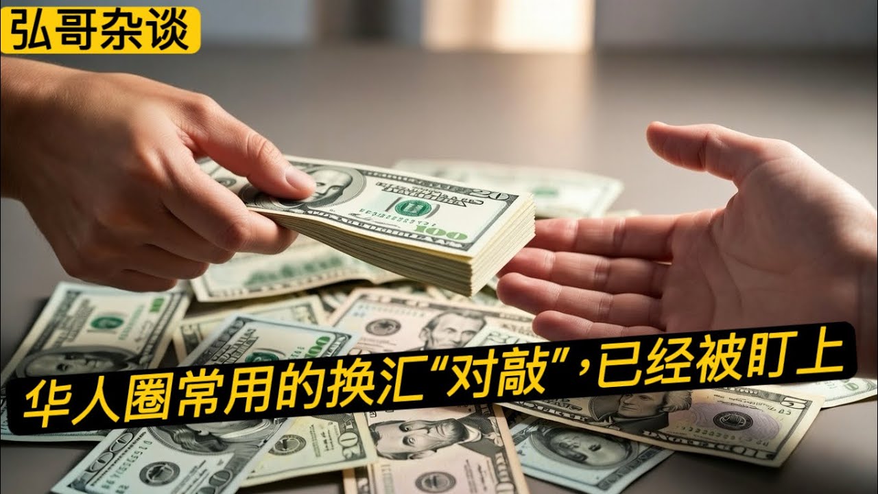 最新通报：换汇不再“安全”，美中双方同时盯上“现金对敲”，海外华人涉嫌比特币洗钱案例。