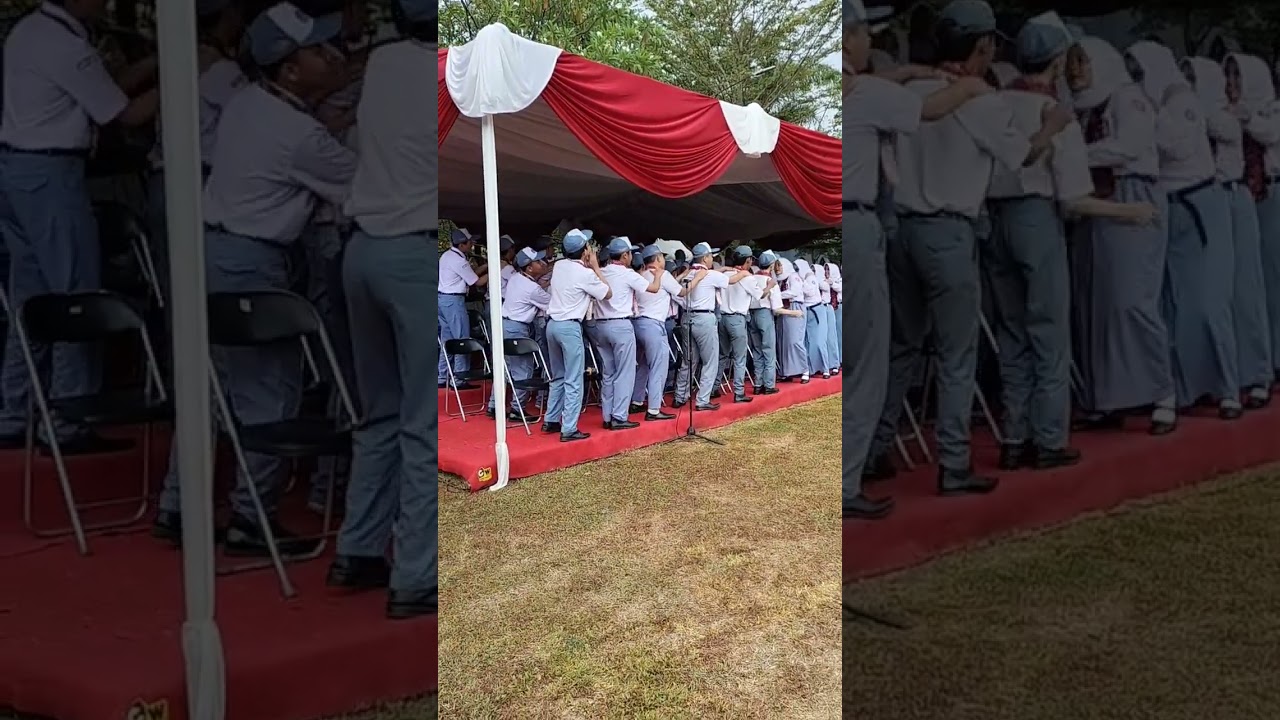 Padus SMAN 2 Ciamis - Kaulinan Barudak - Upacara Peringatan HUT ke 78 Kemerdekaan RI