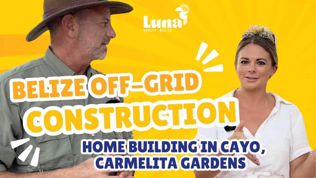High-Quality Off-Grid Homes at Carmelita Gardens Belize | Lot 131 Walkthrough - PART 1
