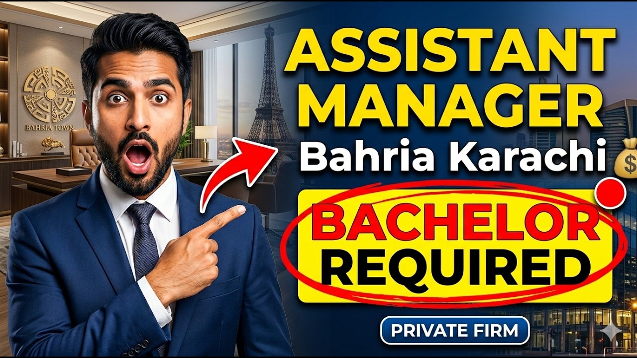 Assistant Manager Jobs in Bahria Karachi | Sociology / IR Required