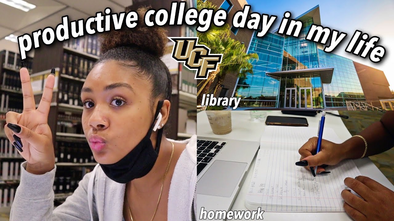 vlog: DAY IN THE LIFE OF A COLLEGE STUDENT! | UCF