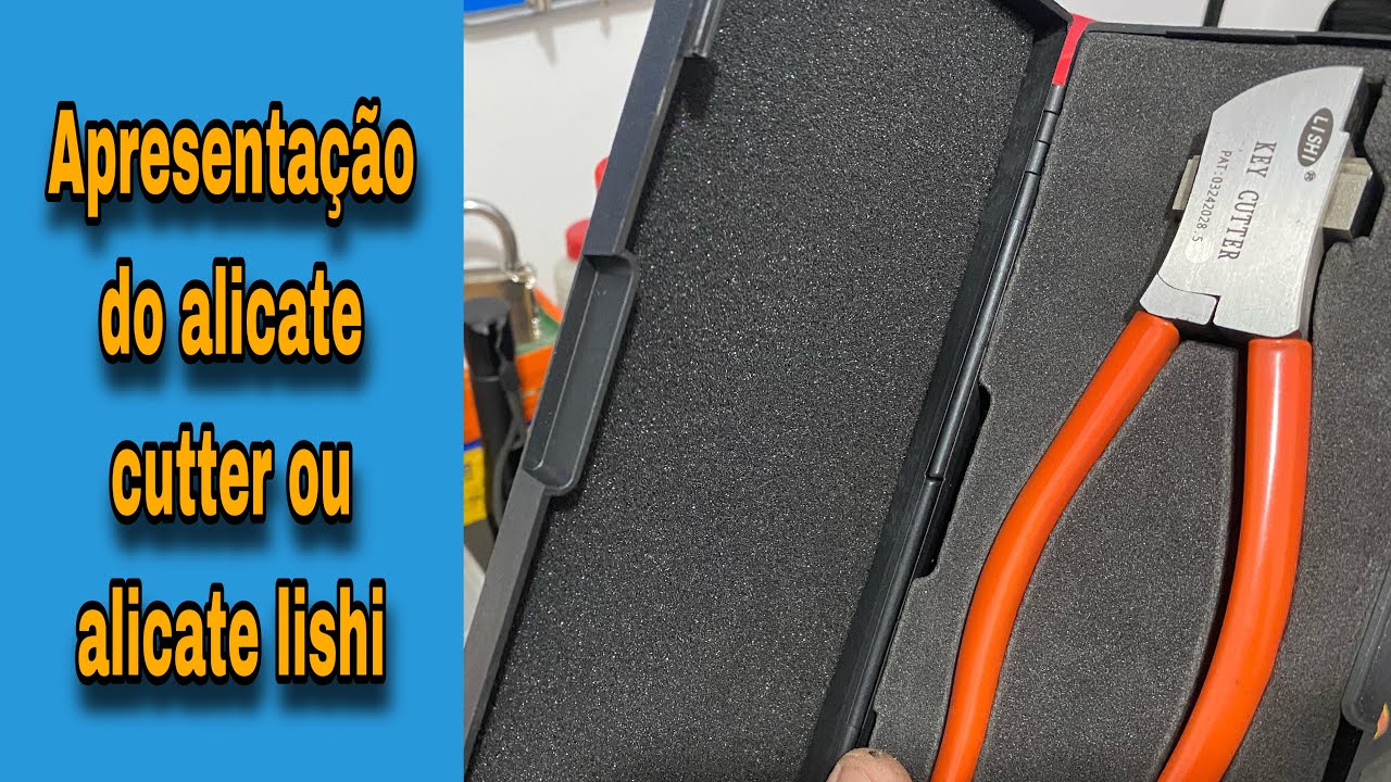 Apresentação do alicate  key cutter  ou alicate lishi