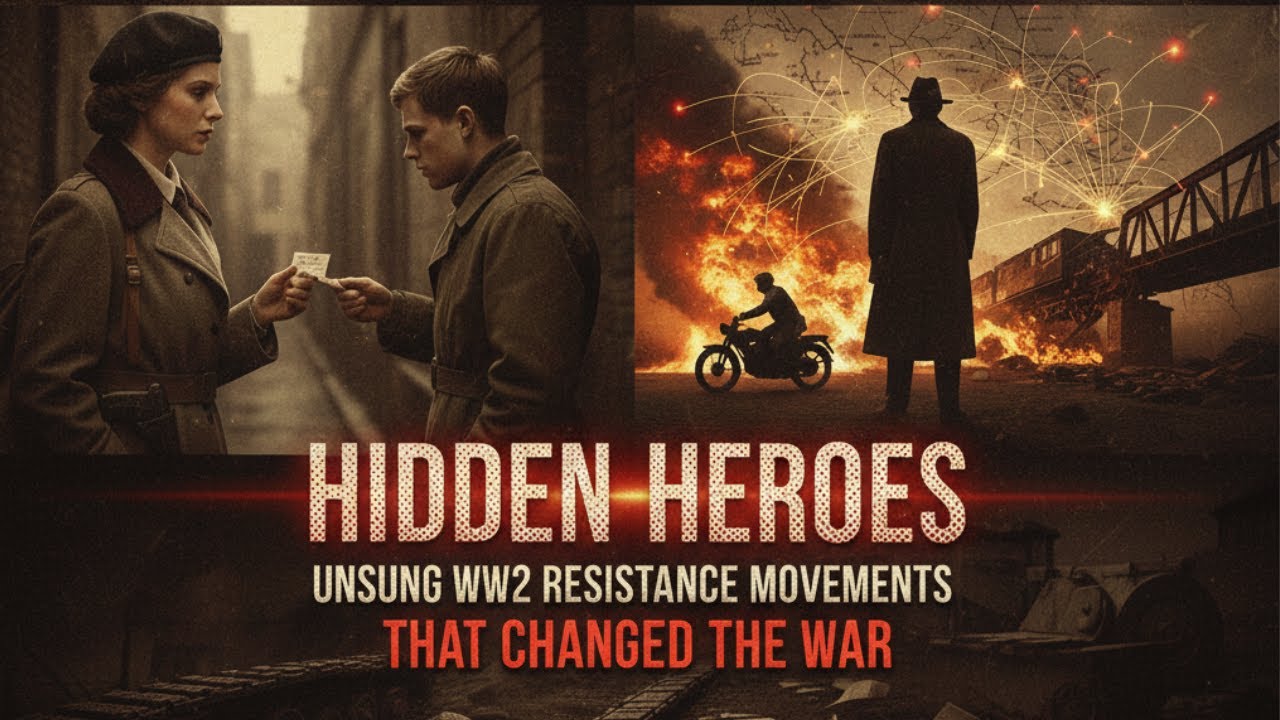 Hidden Heroes: Unsung WW2 Resistance Movements That Changed the War