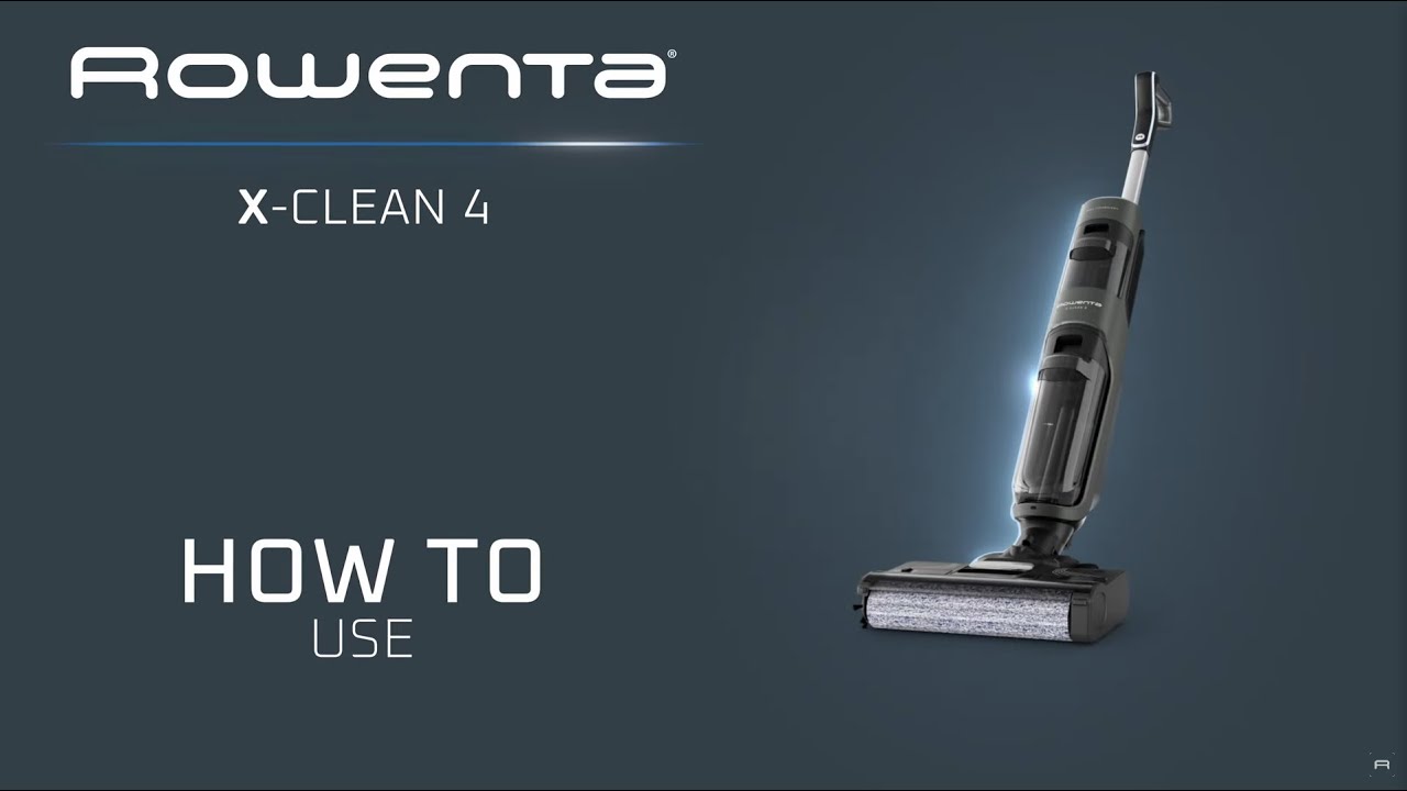 X-Clean 4 : How to use? | Rowenta