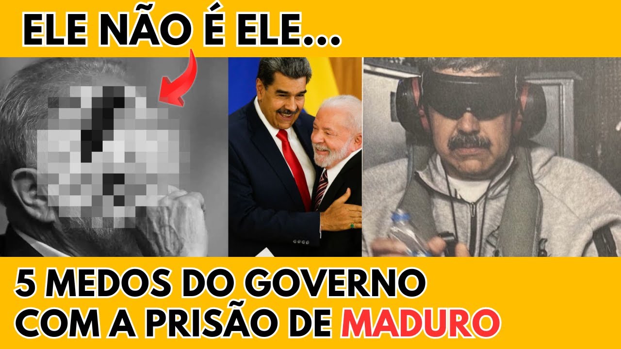 URGENTE | Medos Que Assolam o Governo Com a Prisão de Maduro