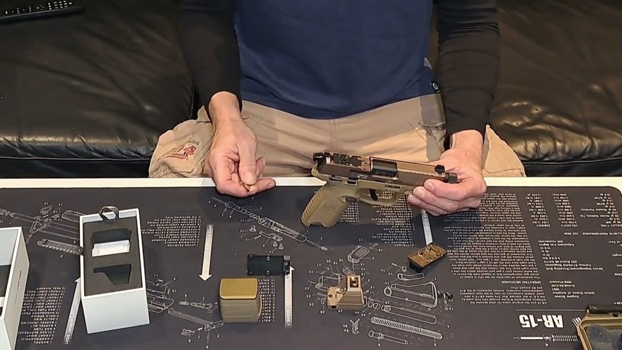 herstal FN 502 tactical 22 lr +point rouge olight