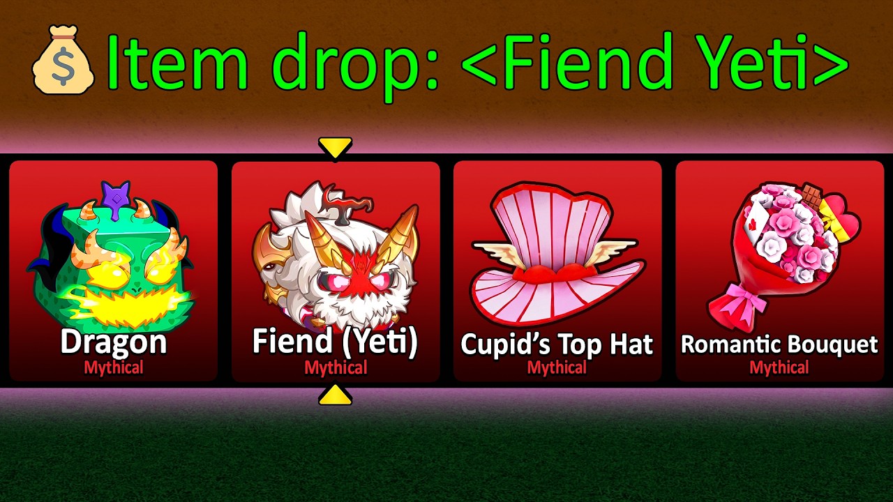 i rolled 100 Valentine Fruits To Get ALL NEW Item In Blox Fruits