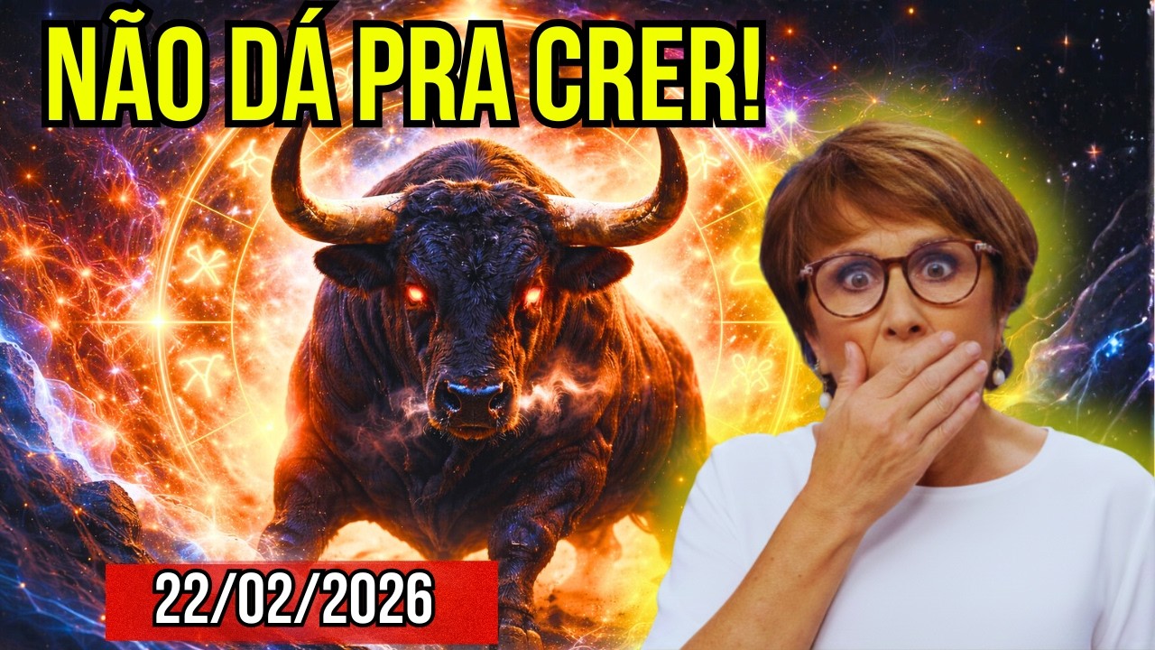 ♉ TOURO É DE PERDER O FÔLEGO O QUE MÁRCIA SENSITIVA REVELOU PARA O DIA 22/02/2026