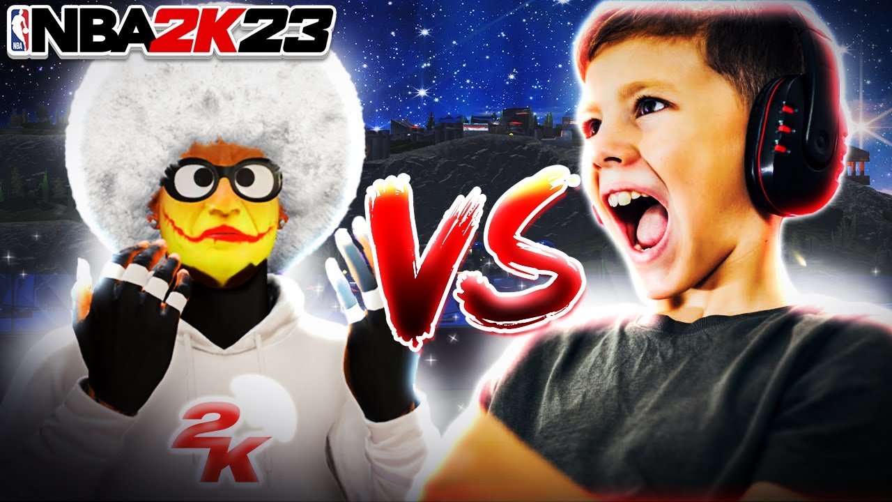 TRASH TALKING 8 YEAR OLD CHALLENGED ME TO A 1v1 ON STREAM!!! NBA 2K23