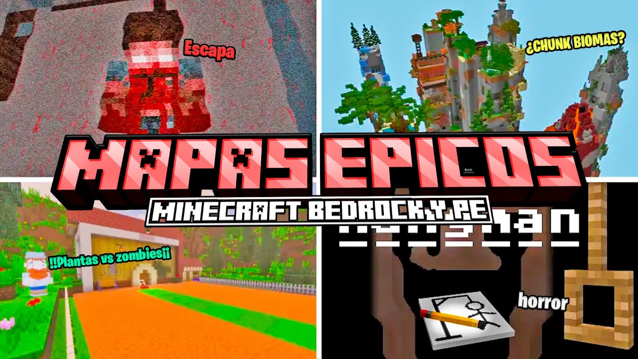🔥 TOP 8 EPIC MAPS for Minecraft Bedrock and Pocket Edition 1.21+ that YOU MUST TRY