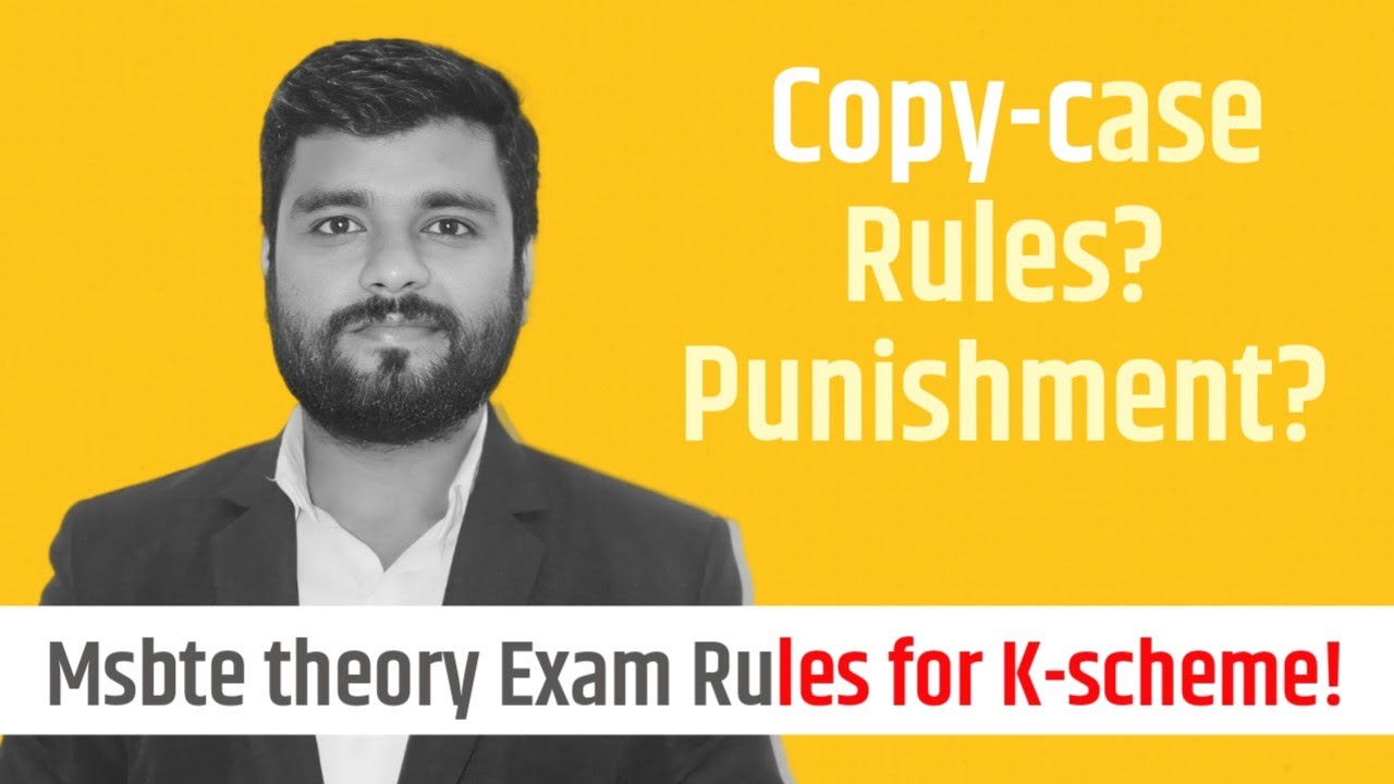 How does MSBTE Conduct Theory Exam? Step-by-Step Guide for Students on Copy Case #msbteexam #diploma