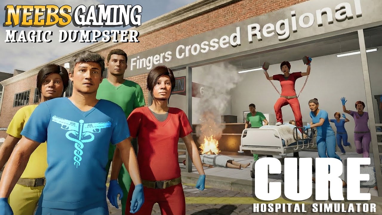 It's our FIRST DAY running a HOSPITAL! - Cure - Hospital Simulator (#1)