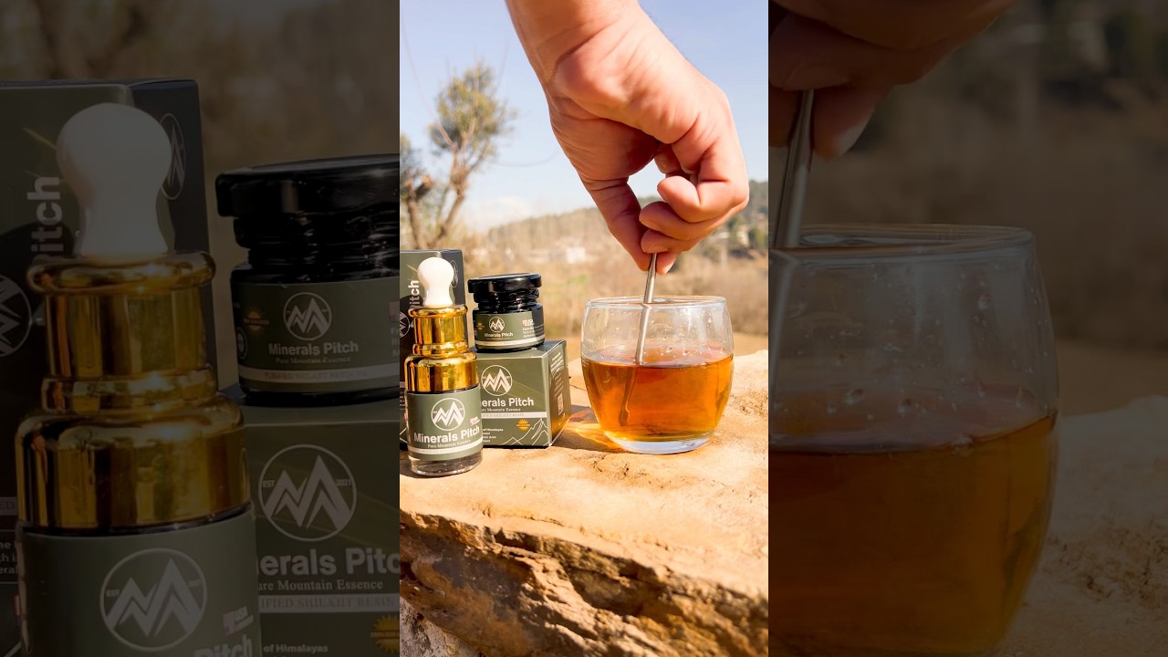 Purity Speaks Through Lens - Minerals Pitch #shilajit #ayurvedicsupplement #holistichealth