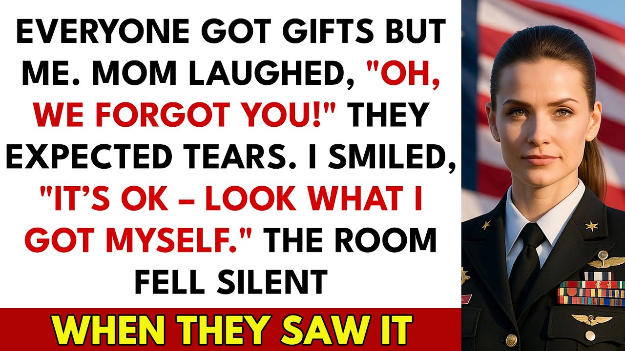 At Christmas Dinner, My Family Gifted Everyone Except Me — Then I Revealed My Empire
