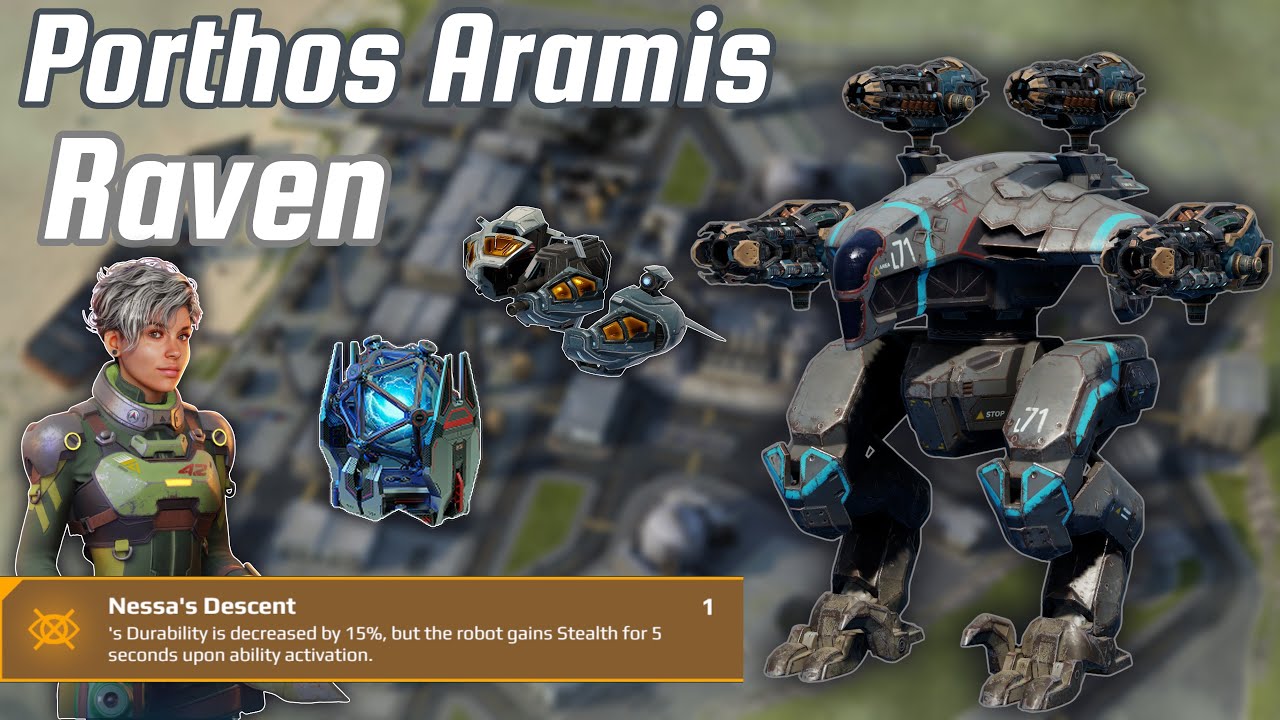Raven - Porthos Aramis | Jumped Damage Dealer | War Robots