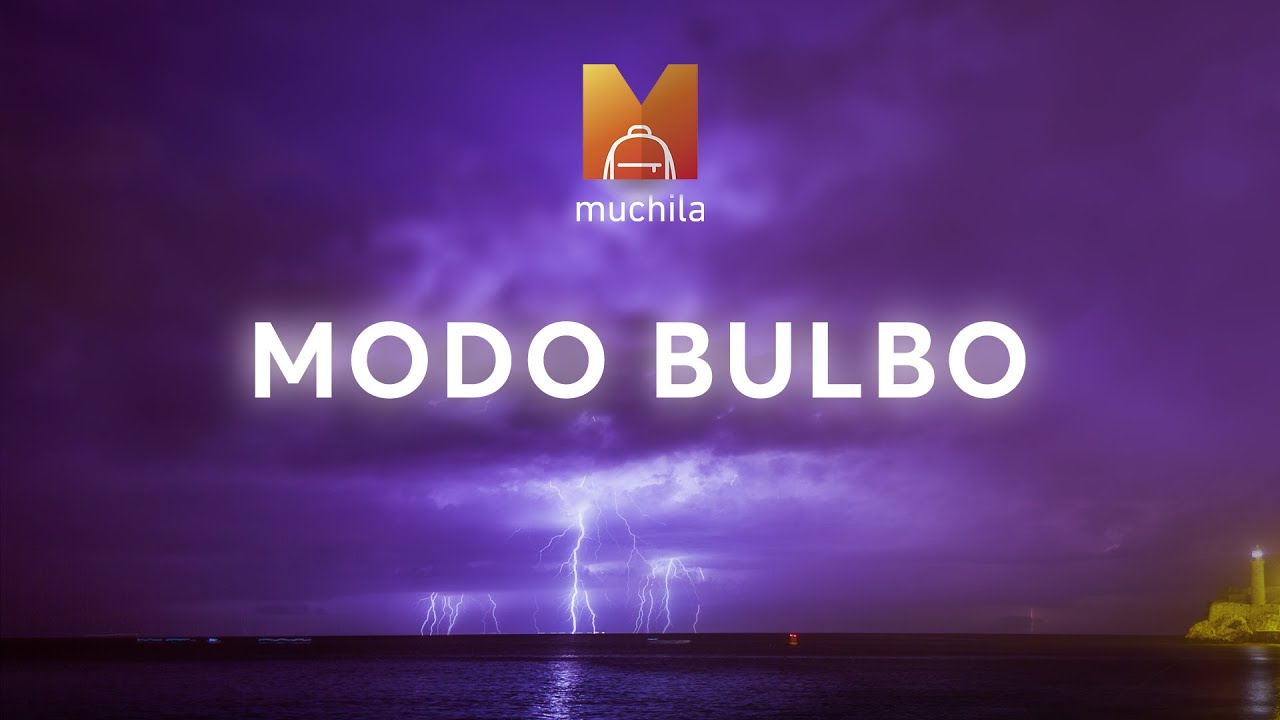 Aprende a hacer fotografías en Modo Bulbo