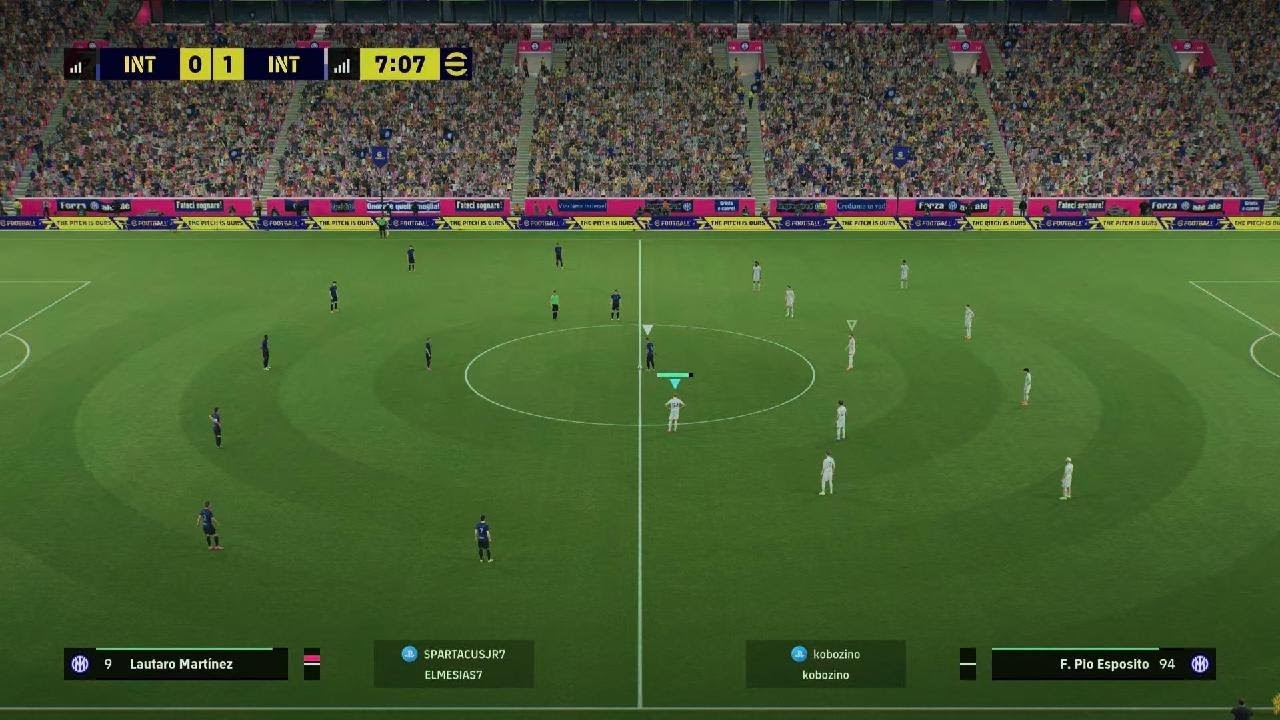 Inter Milan vs Inter Milan easy win PES 26 online challenge