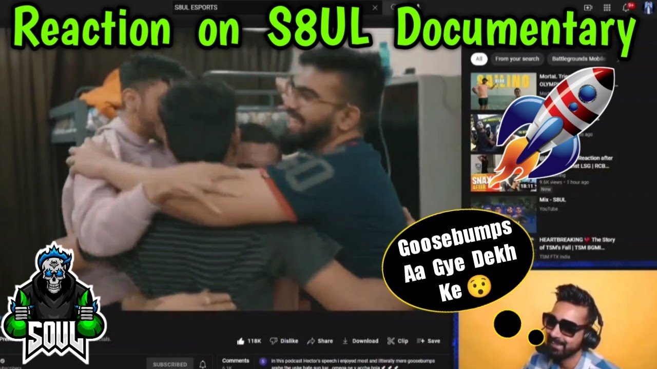 🚀 AnkiiBot Reaction on S8ul Documentary Video 😳 Goosebumps 🤯