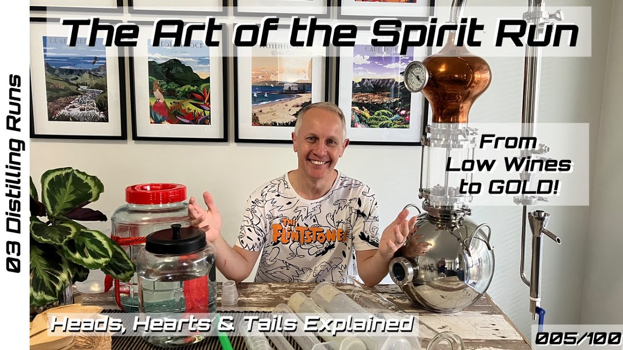 Spirit Run Explained | How to Distill a Sugar Wash for Clean, Smooth Spirits (Beginner Guide)