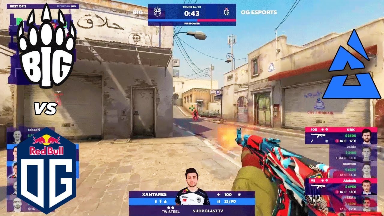 BİG vs OG -MAP 2 DUST2- BLAST PREMİER - CS GO