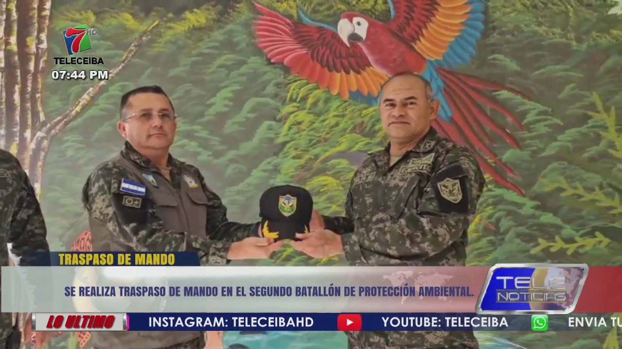Se realiza traspaso de mando en el Segundo Batallón de Protección Ambiental