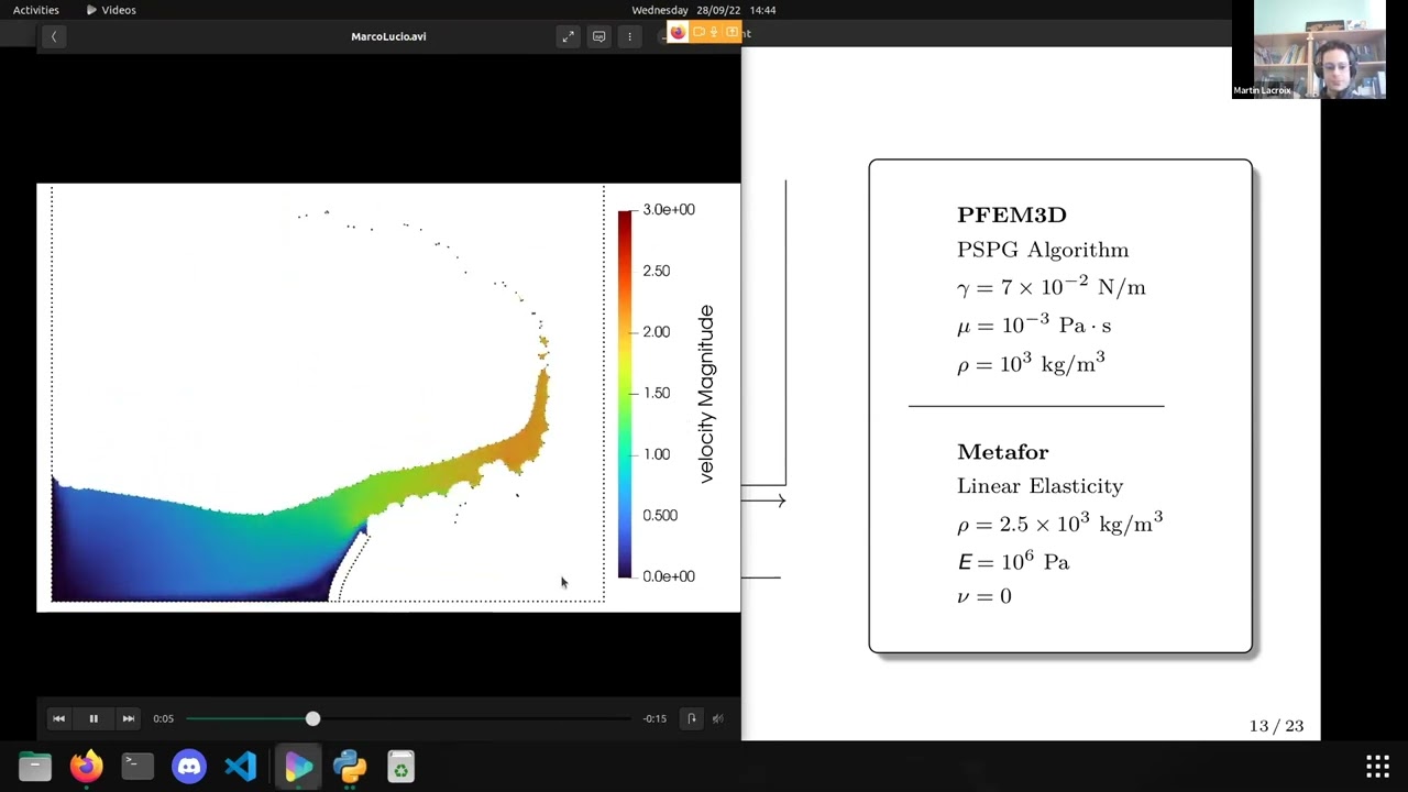 Virtual Seminar 4: Applications of FEM-PFEM Coupling in Multiphysics Simulations
