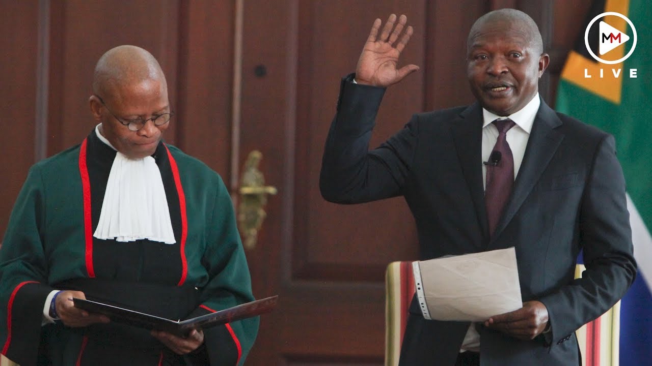 It's official: David Mabuza is sworn in as MP