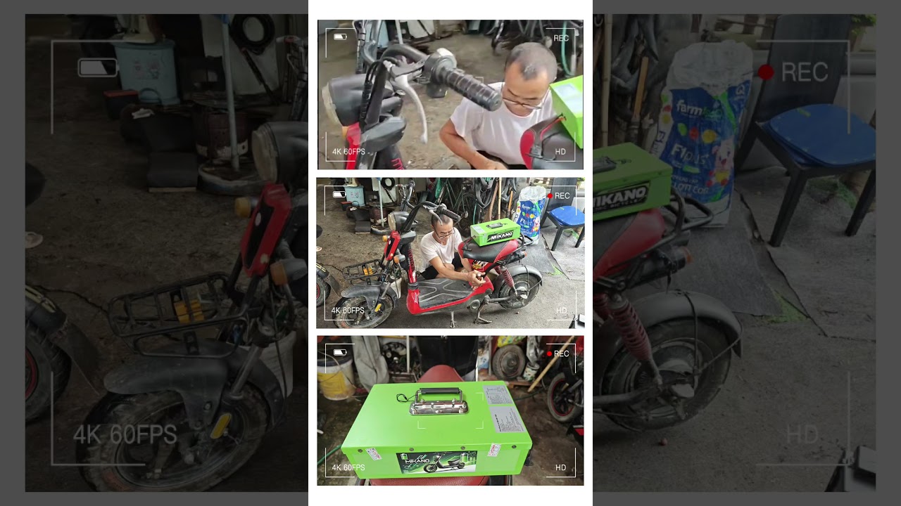 pin xe điện Mikano -48v20ah cho xe 133 TỔNG KHO ẮC QUY - CHUYÊN pin - ắc quy lưu trữ -pin xe điện