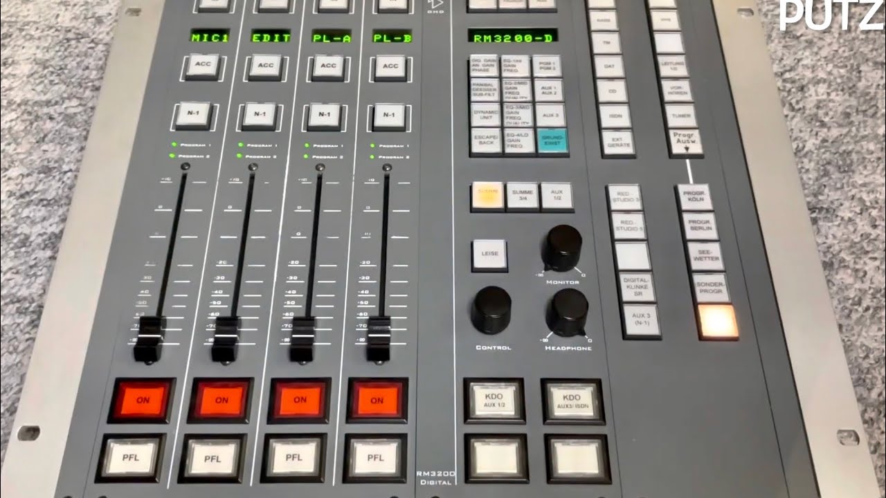 Erste Generation DHD RadioMixer 3200 Digital Baujahr 1997 im Test