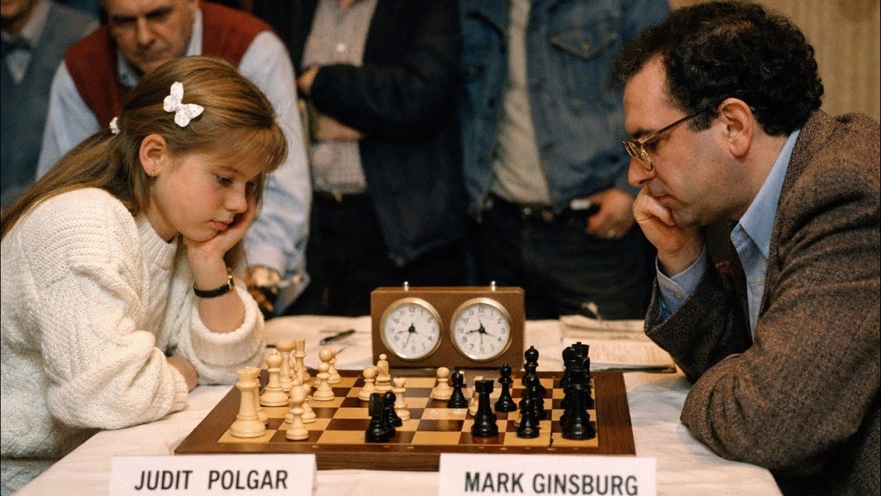 Judit Polgar vs Mark Ginsburg • New York op (1988)