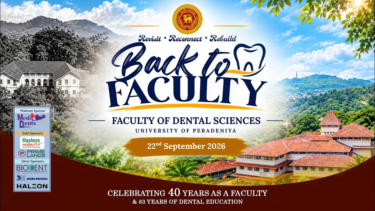 BACK TO FACULTY Faculty of Dental Sciences | UOP
