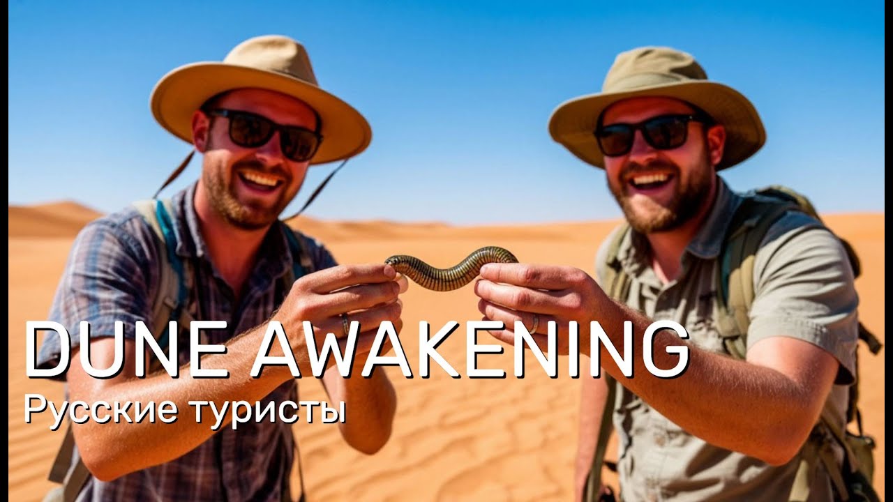 Русские туристы в Dune Awakening