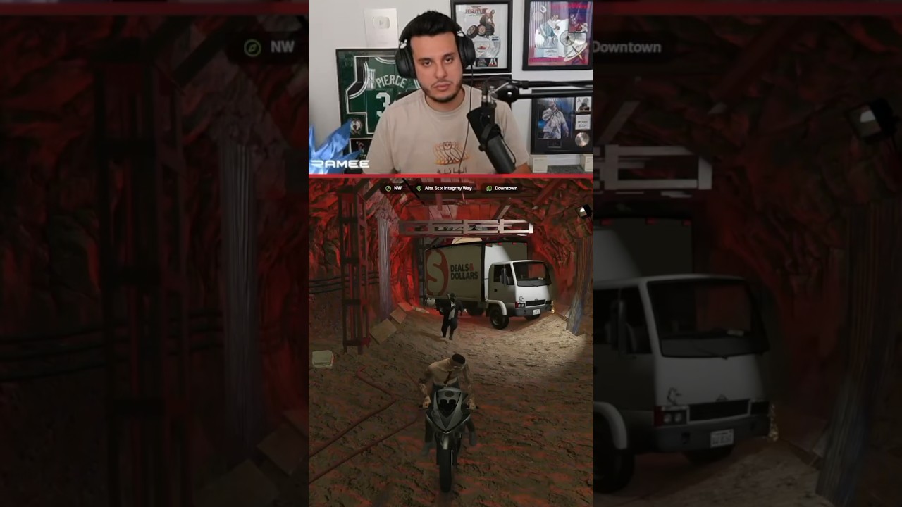 Outplaying the Cops to Escape this Police Chase in GTA RP 