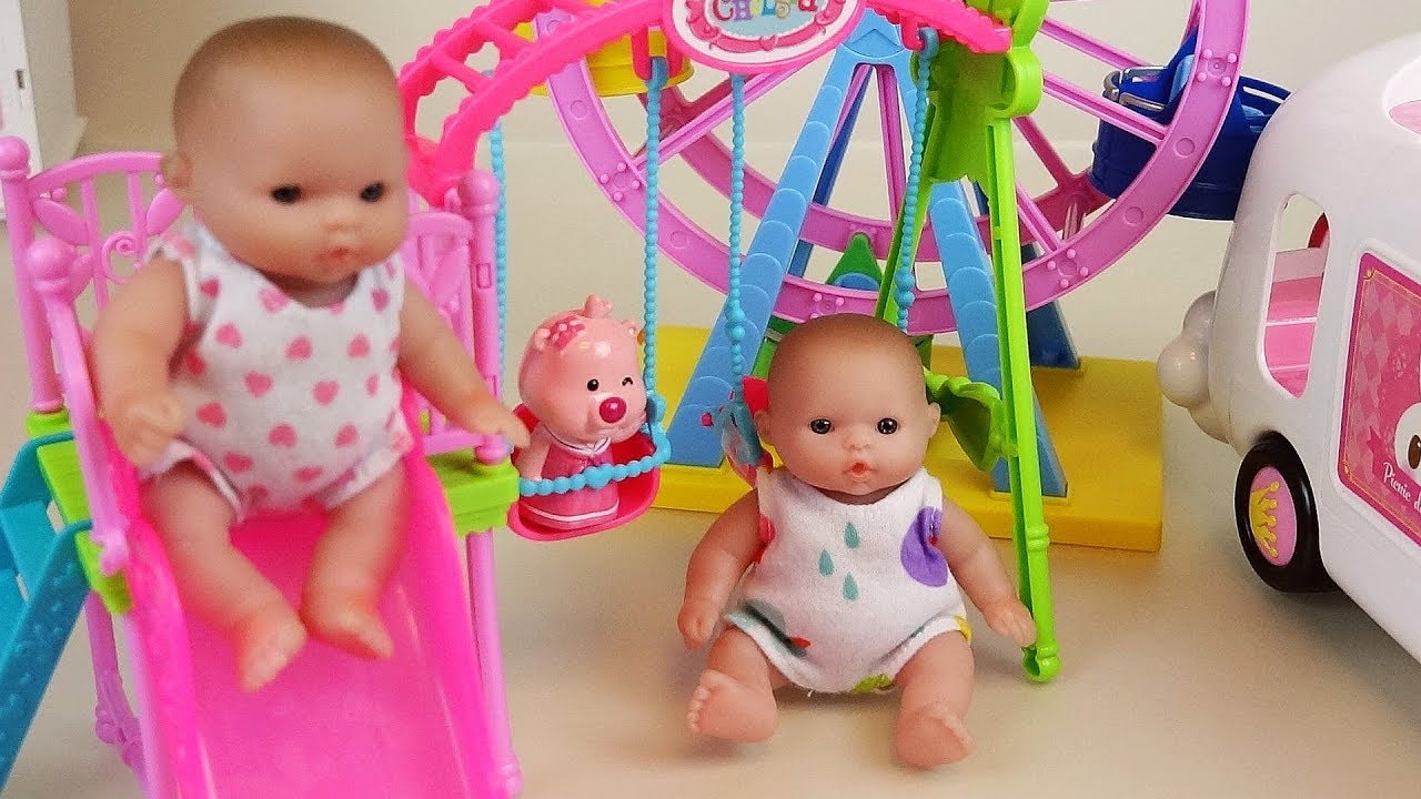 Baby Doli play park and house toys baby doll play