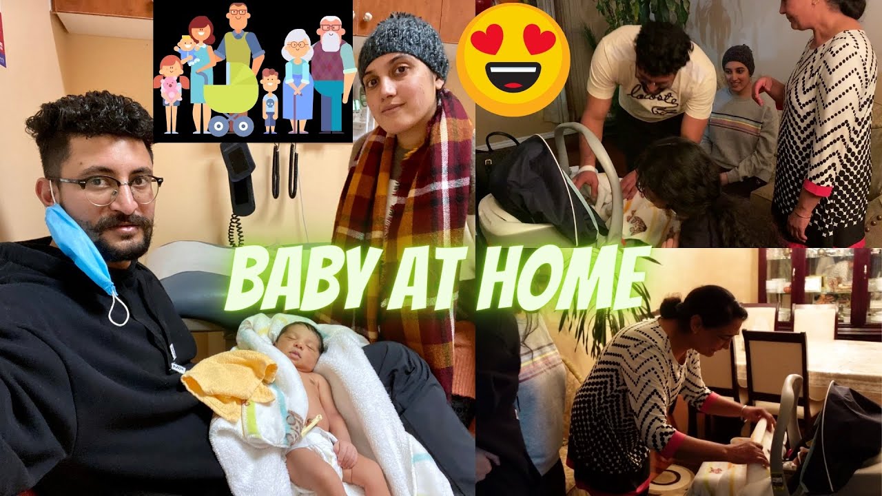 BRINGING BABY HOME | FAMILY MEETS OUR NEWBORN BABY BOY