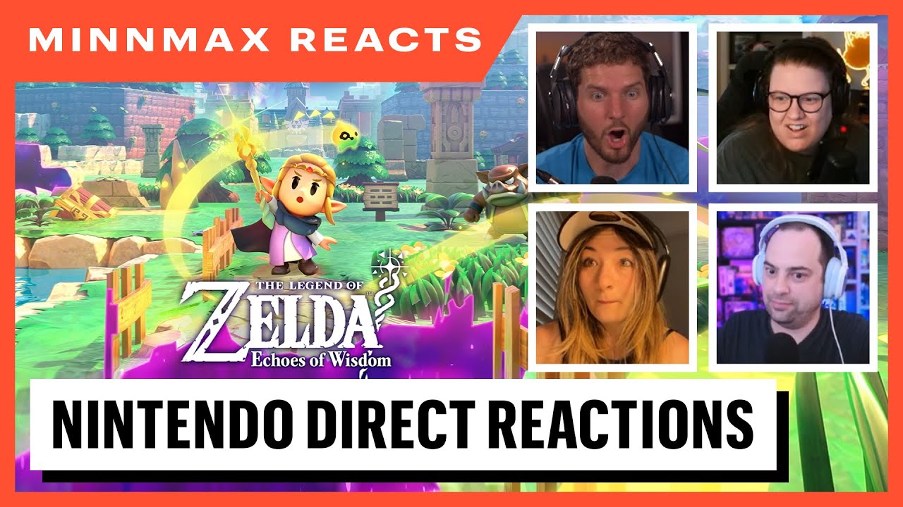 Nintendo Direct (Metroid Prime 4, New Zelda) - MinnMax's Live Reaction