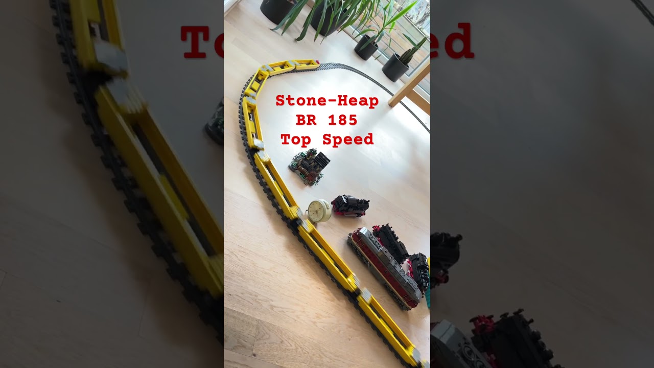 Stone-Heap Traxx BR 185 Full Speed (2x MouldKing Buggy Motoren + Alkubox 4.0)