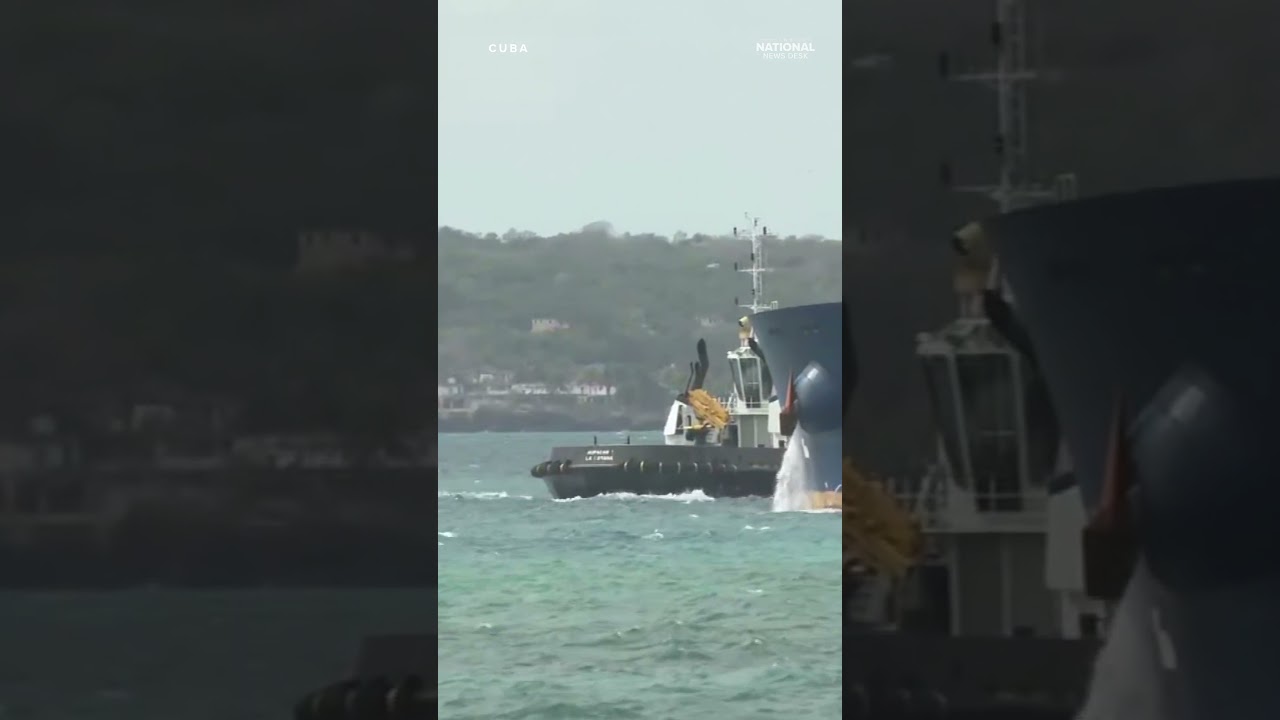 Russian oil tanker arrives in Cuba